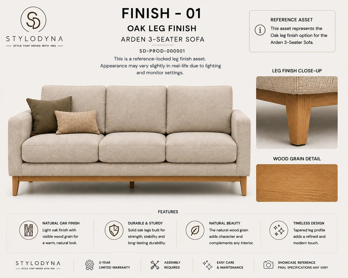 Arden 3-Seater Sofa - FINISH_DETAIL