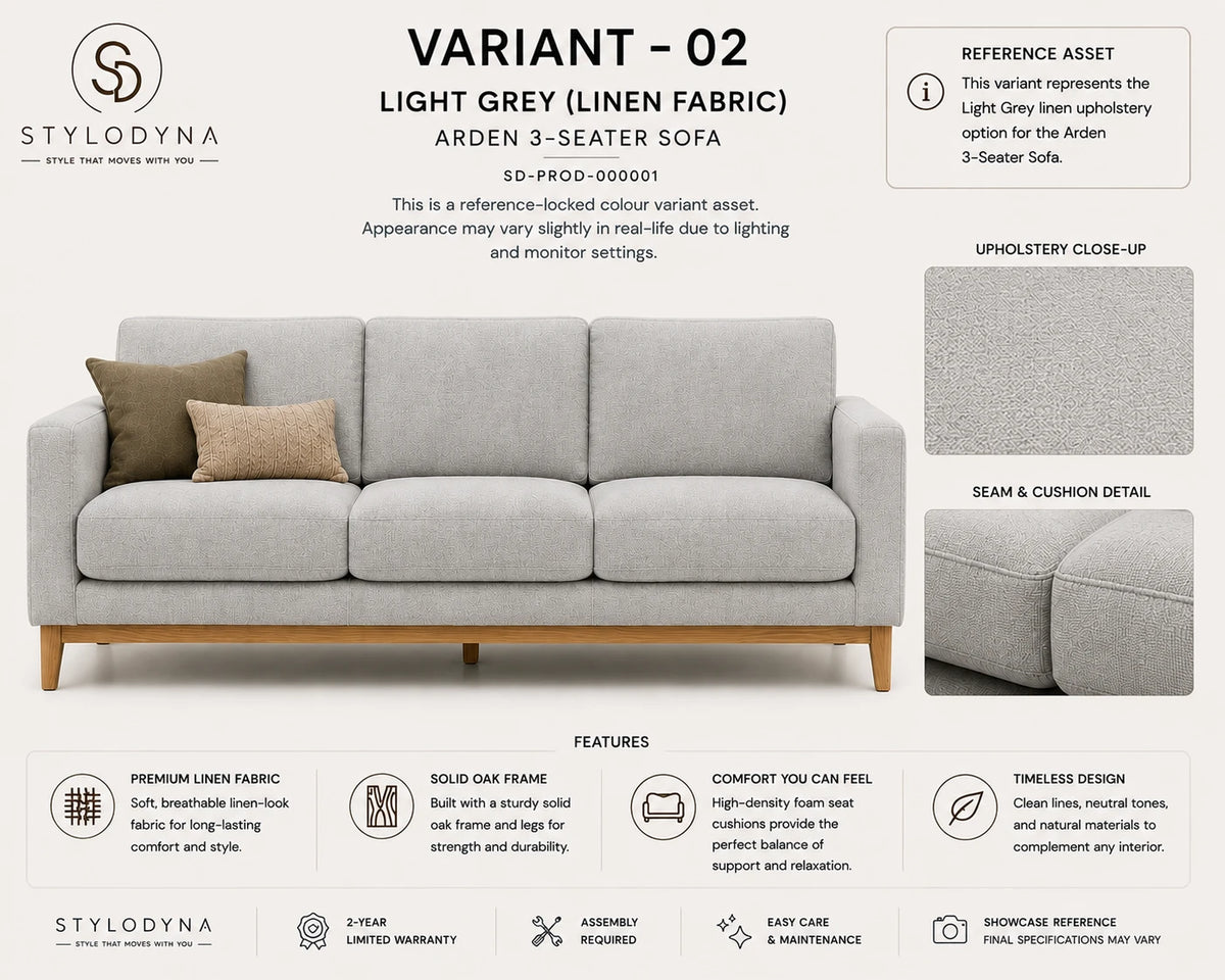 Arden 3-Seater Sofa - PRIMARY