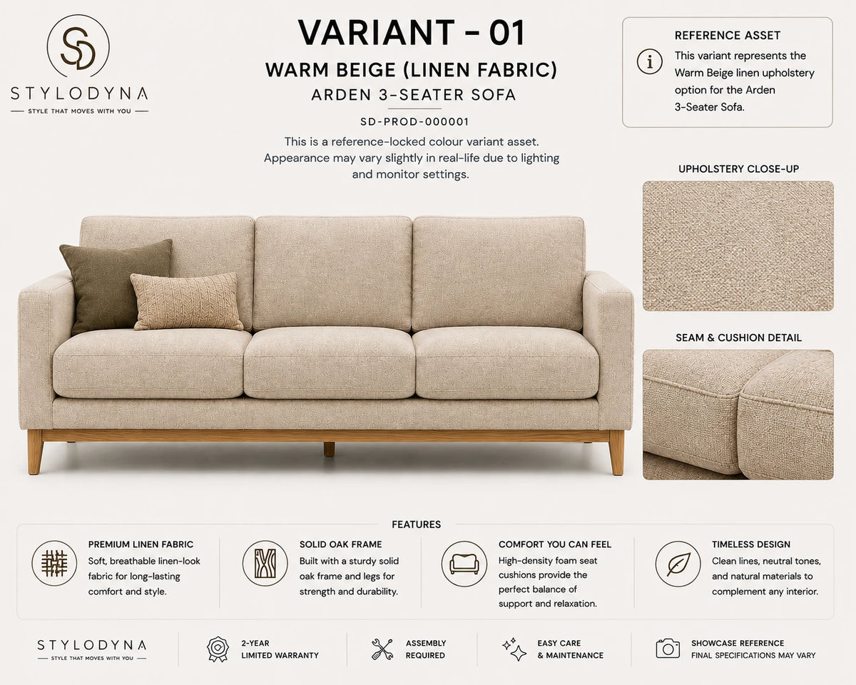 Arden 3-Seater Sofa - PRIMARY